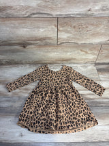 Baby Gap Leopard Print Dress Brown sz 3T