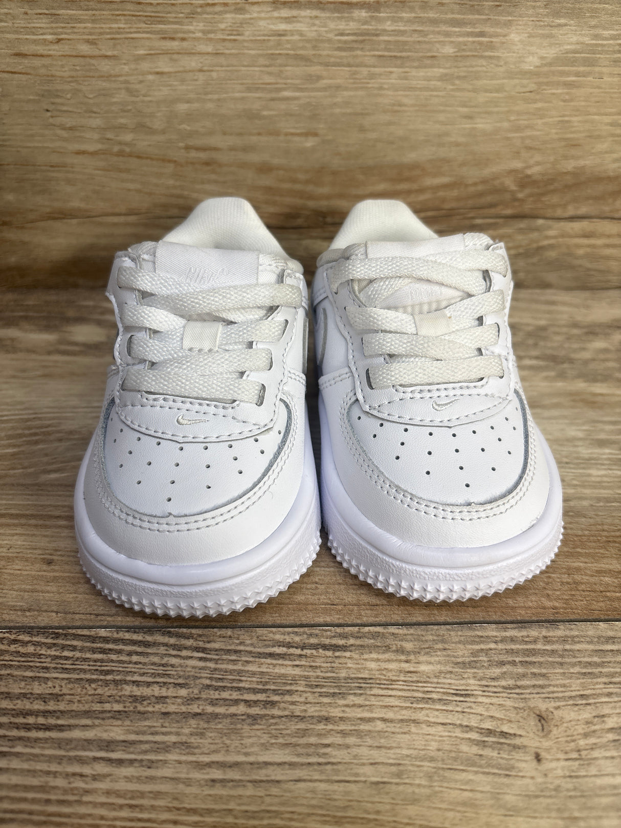 Nike Toddler Force 1 Low EasyOn White sz 4c