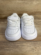 Nike Toddler Force 1 Low EasyOn White sz 4c