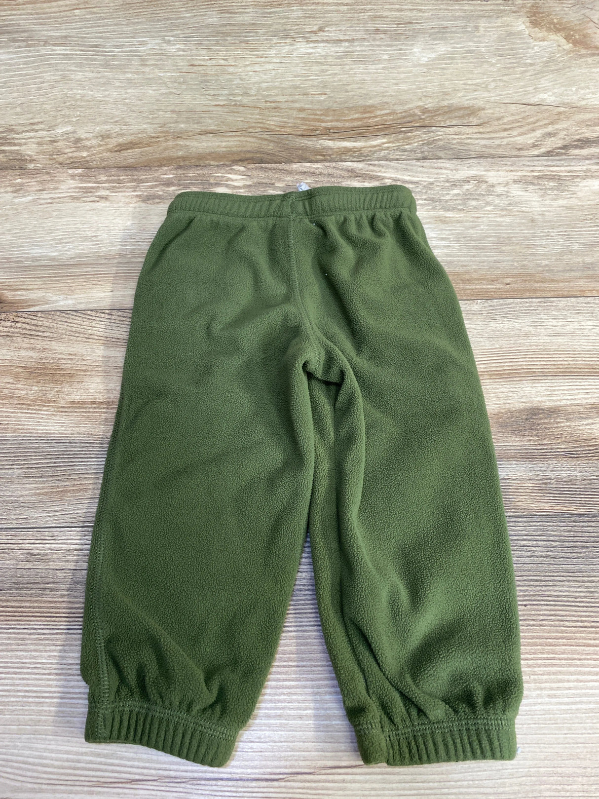 Carter's Fleece Drawstring Pants Green sz 18m