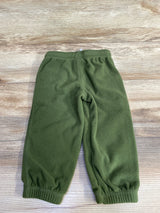 Carter's Fleece Drawstring Pants Green sz 18m