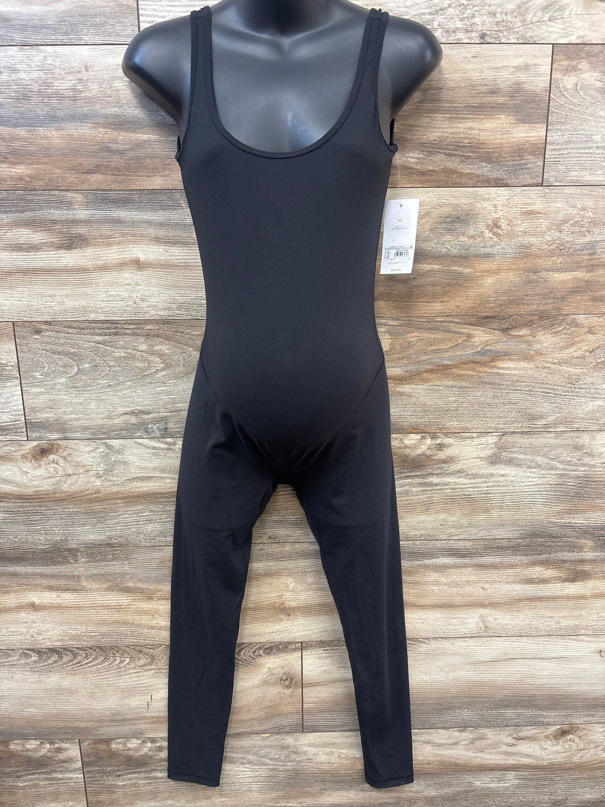 NEW Isabel Maternity Active Jumpsuit Black sz XS