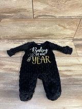 Baby Starters Textured Baby Of The Year Sleeper Black sz Newborn