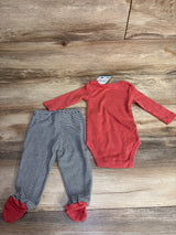 NEW Carter's 2pc My Best Friend Has Paws Bodysuit Set Red sz 6m