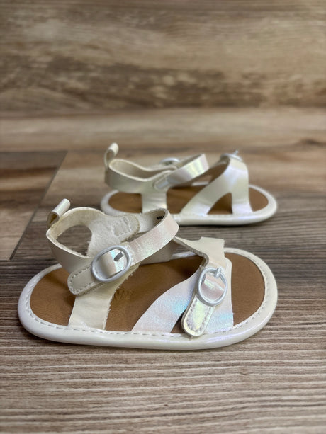 Old Navy Iridescent Strappy Sandals sz 6-12m - Me n Mommy To Be