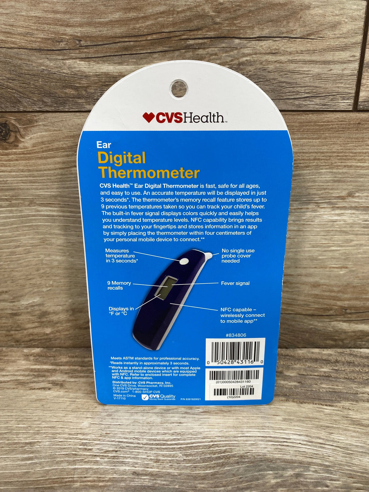 NEW CVS Ear Digital Thermometer