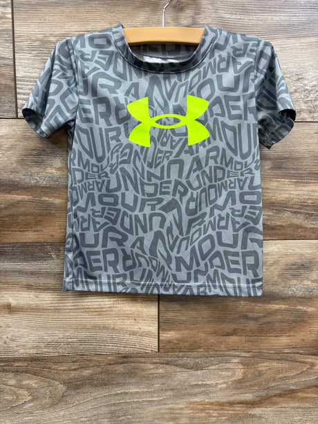 Under Armour Logo Shirt Grey sz 3T - Me n Mommy To Be