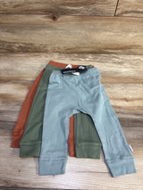 NEW Gerber Baby 3pk Jogger Pants Green sz 12 months