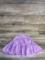 Cat & Jack Tie Dye Tank Dress Purple sz 4T