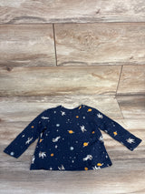 Old Navy Space Shirt Navy sz 12-18m