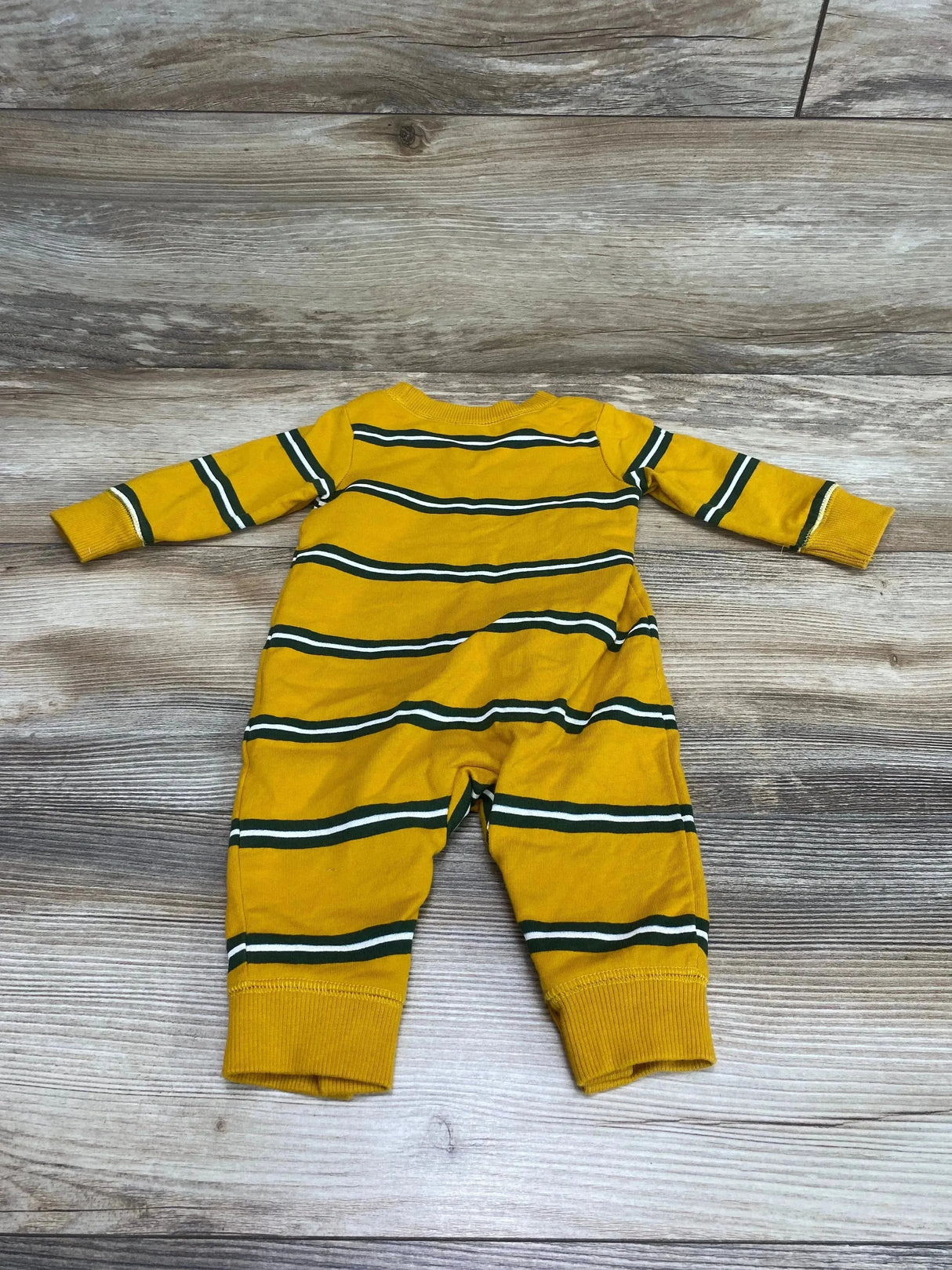 Carter's Striped Jumpsuit Yellow sz 3m