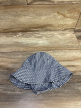 Just One You Gingham Seersucker Bucket Hat Blue sz 18m