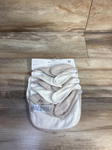 NEW Piccolo Bambino 5pk Bibs Beige 0-12m