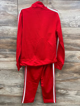 Adidas Tracksuit 2pc Set Red sz 5T