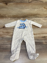 Sterling Baby Dinosaur Sleeper Cream sz Newborn