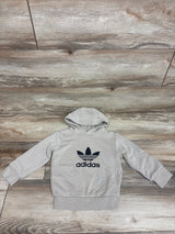 Adidas Pullover Hooded Sweatshirt Beige sz 2T