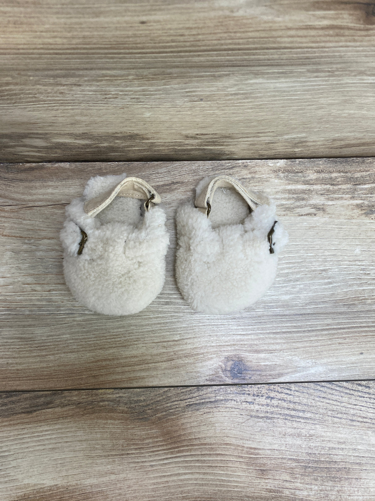 Baby Sherpa Clogs Ivory Sz 1c