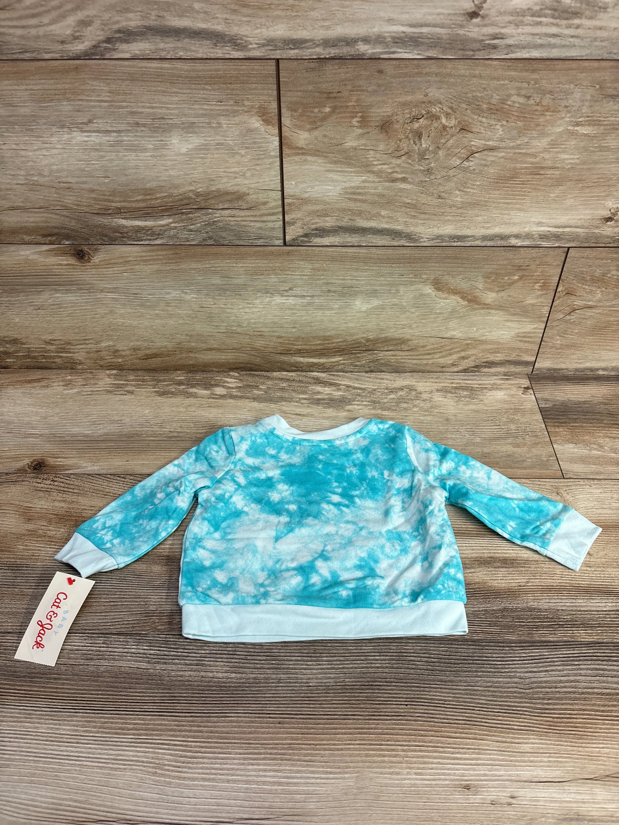 NEW Cat & Jack Tie-Dye Sweatshirt Blue sz 3-6m