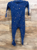Old Navy Dinosaur Constellation Sleeper Blue sz 18-24m