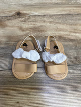 myggpp Bow Sandals White sz 4c