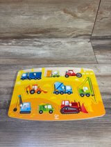 Janod Wooden Shapes & Sounds Block Puzzle 6pc