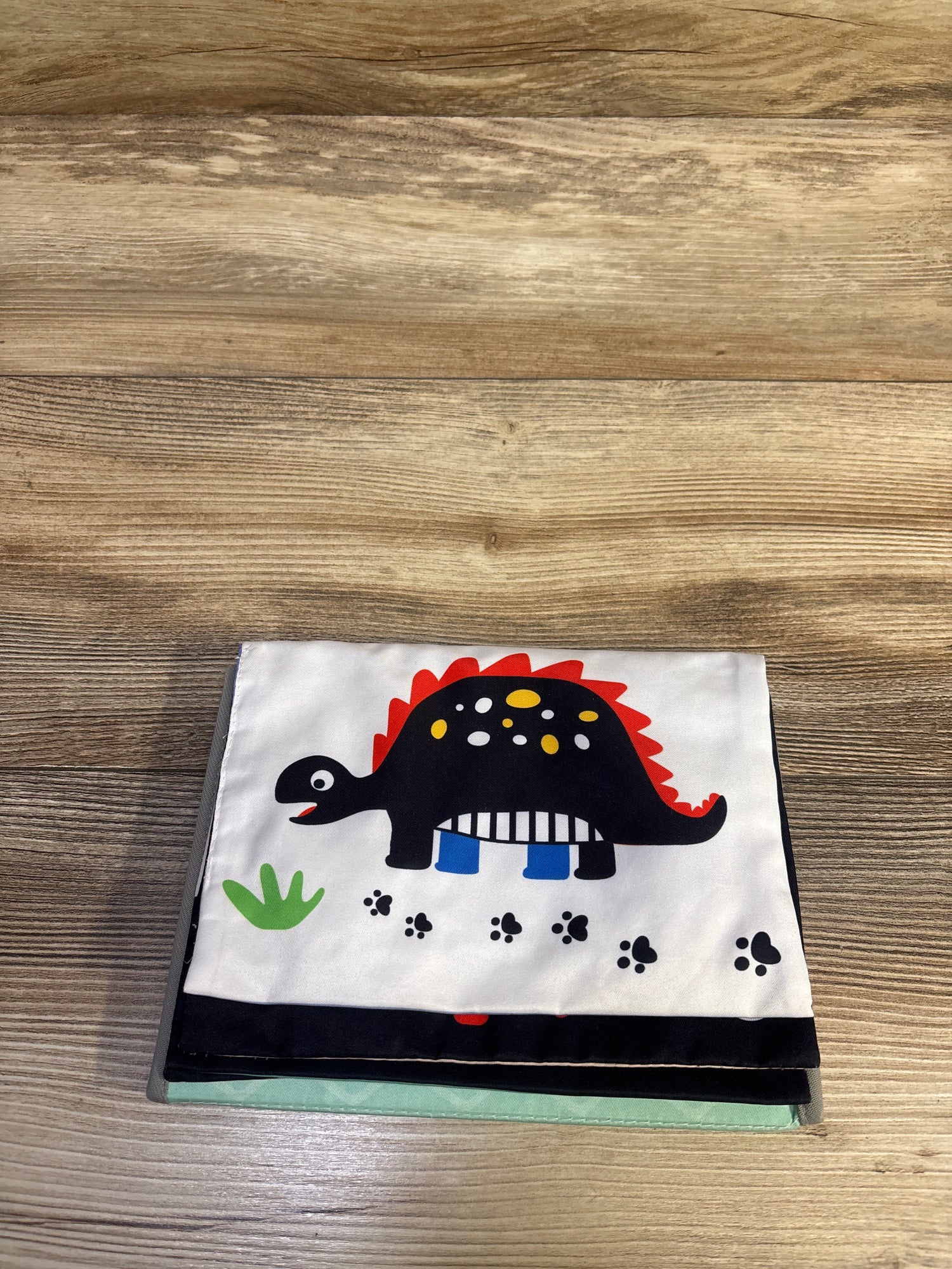 Prop-Up Tummy Time Mirror Crinkle High-Contrast Book