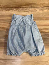 Carter's Chambray Shortie Romper Blue sz 3m - Me n Mommy To Be