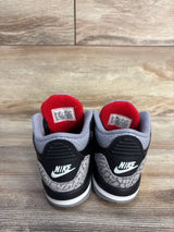 Air Jordan 3 Retro OG TD 'Black Cement' Sneakers sz 10c