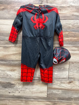 Jazwares Costumes Spider-Man Miles Morales 2pc Costume Black sz 2T