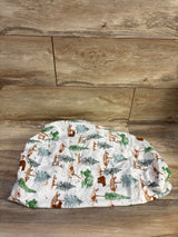 Brother Sister Design Woodland Critters Fitted Bassinet Sheet White ~18''x29''