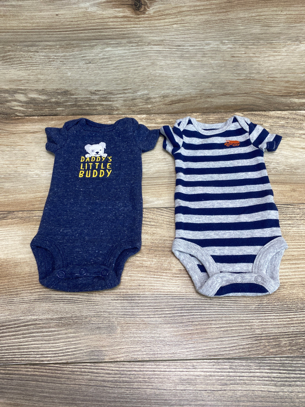 Child Of Mine 2pk Bodysuits Blue sz Preemie