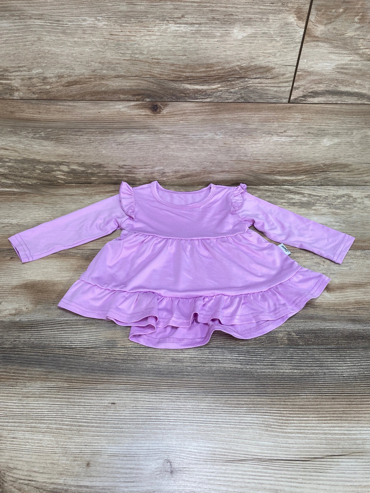 Synpos Tiered Ruffle Dress Purple sz 6-12m