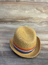 Cat & Jack Straw Fedora Hat sz Newborn