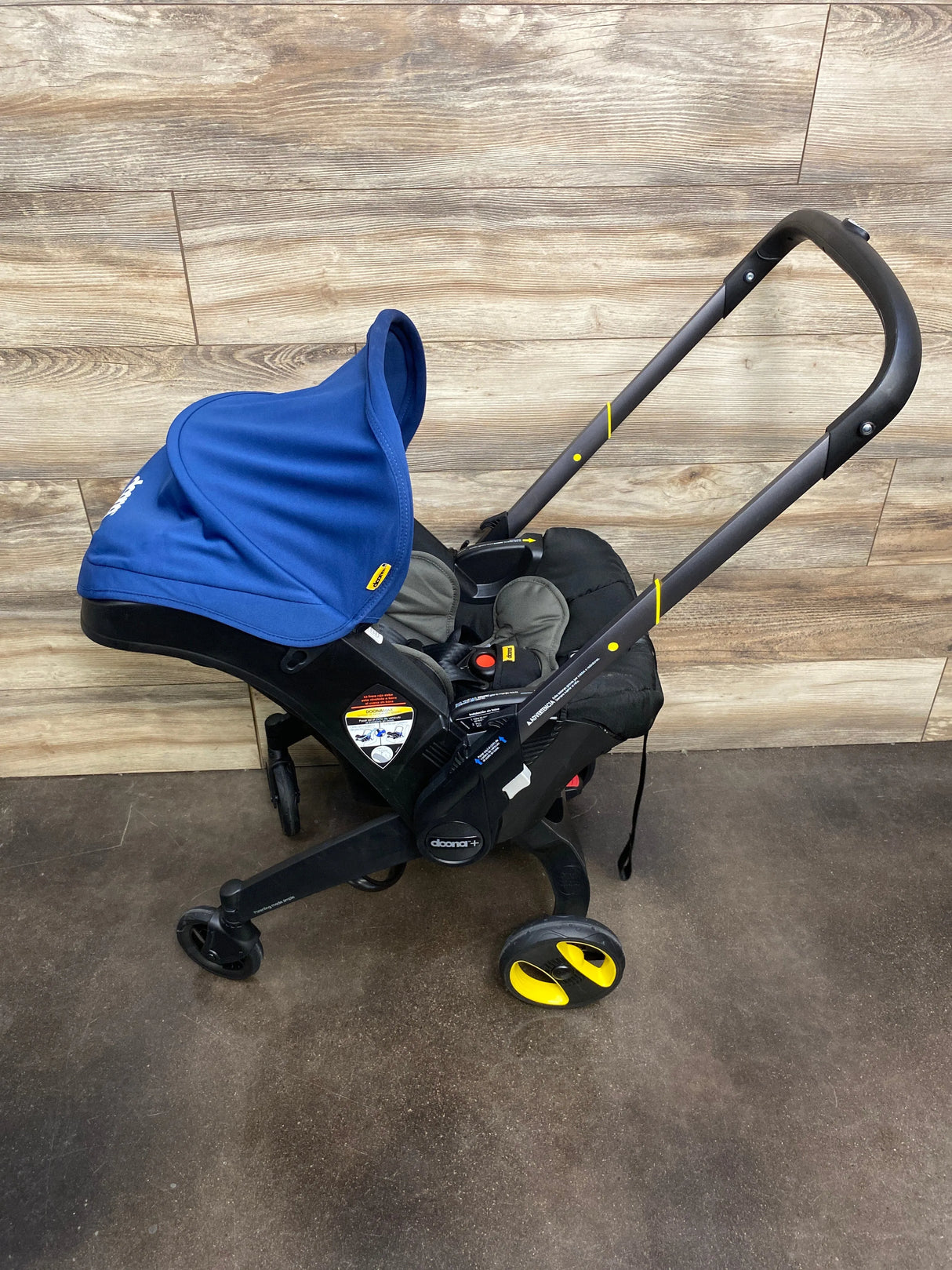 Doona Car Seat & Stroller, Royal Blue - All-in-One Travel System