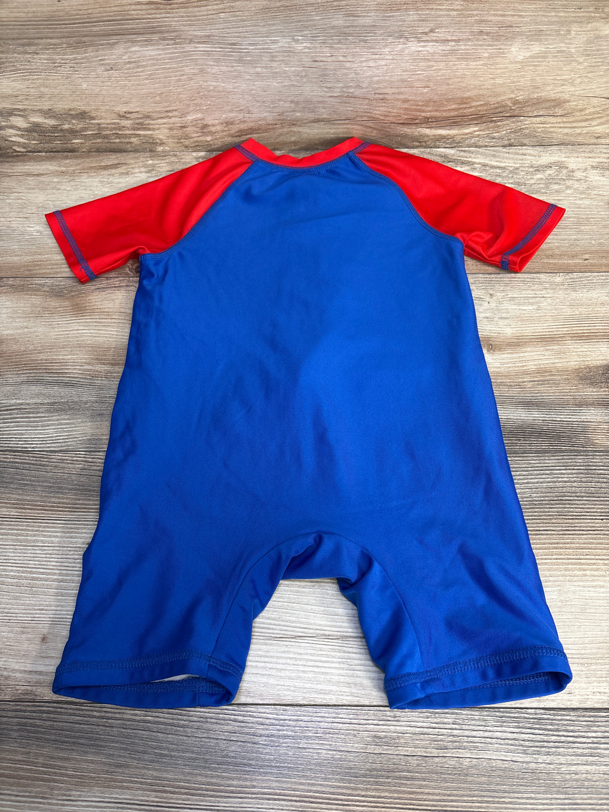 Marvel 1pc Spider-Man Rashguard Swimsuit Red sz 5T