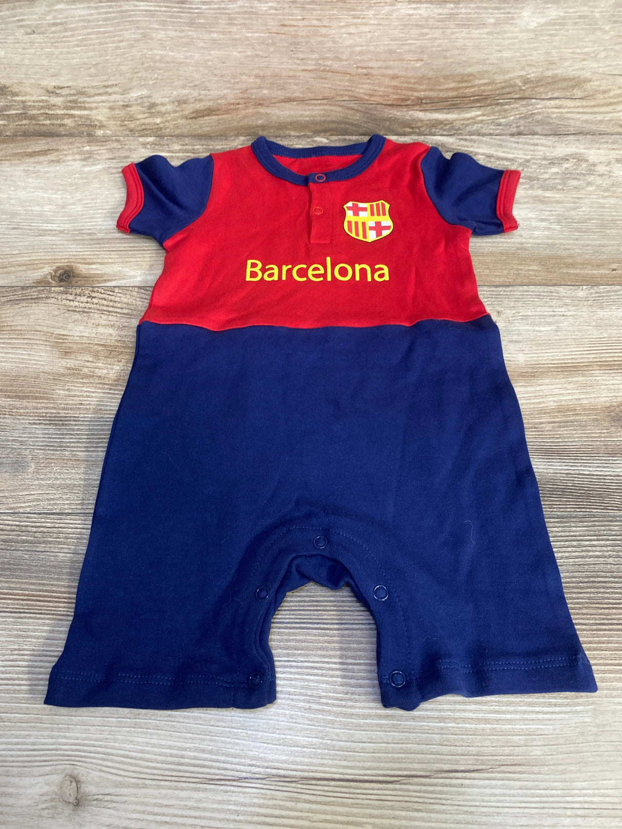 Barcelona Romper Navy/Red sz 12-18m