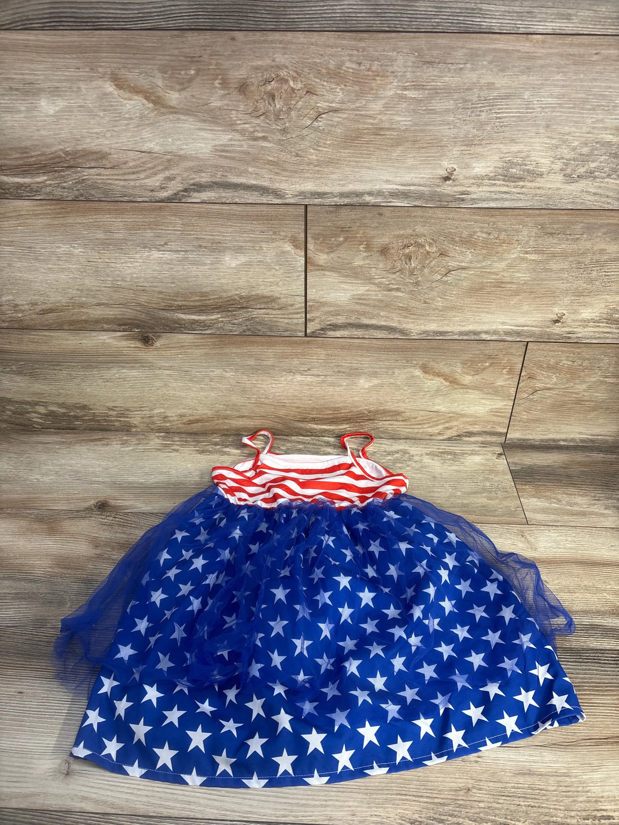 USA Tulle Sleeveless Dress Red sz 5-6T