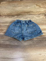 Mini Boden Pull-On Denim Shorts Blue sz 5T