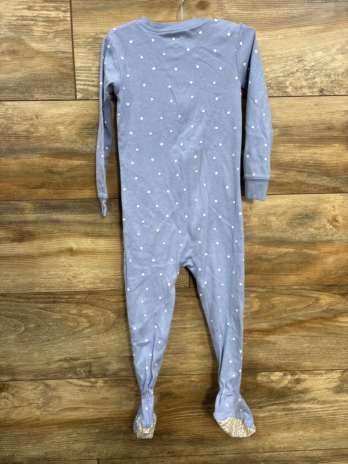 Just One You Bee Polka Dot Sleeper Blue sz 3T
