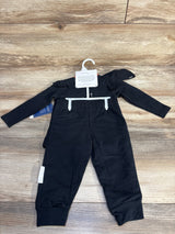 NEW Life Is Good 3pc Boo Crew Set Black sz 12m - Me n Mommy To Be