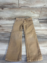 Cat & Jack Denim Straight Jeans Tan sz 4T
