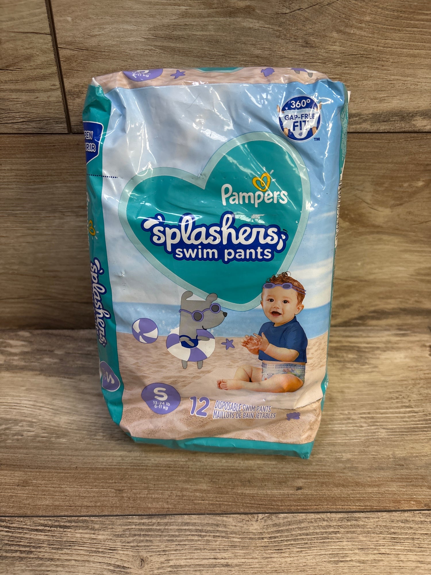 NEW Pampers Splashers Swim Pants 12ct Size 2-3 (13-24lbs)
