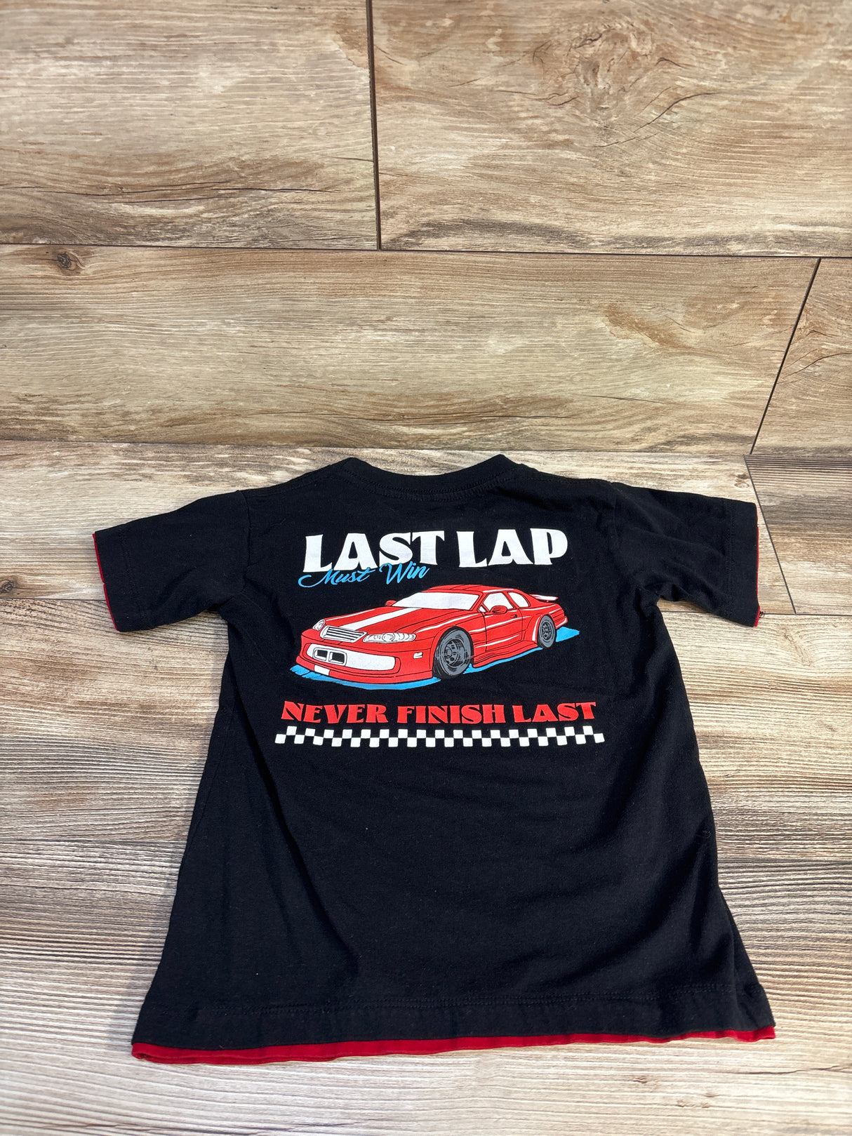 Eighty Eight Brand Racecar Shirt Black sz 5T