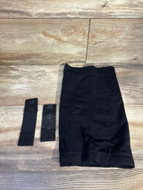 Kunindome Maternity Belly Band & Pants Waist Extenders 3pc Black sz 4/Medium