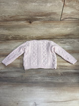 Janie and Jack The Cozy Cable Knit Cardigan Pink sz 12-18m - Me n Mommy To Be