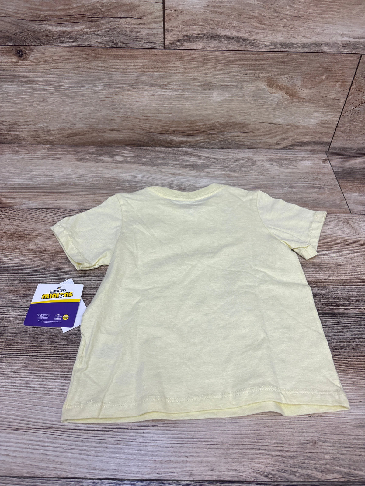 NEW Minions Shirt Pale Yellow sz 2T