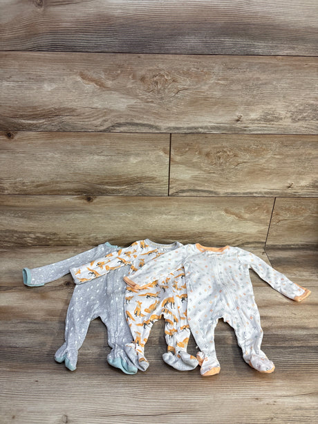 Cloud Island 3pk Sleepers White sz Newborn - Me n Mommy To Be