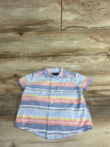 Children's Place Striped Button Up Shirt Multicolored sz 12-18m