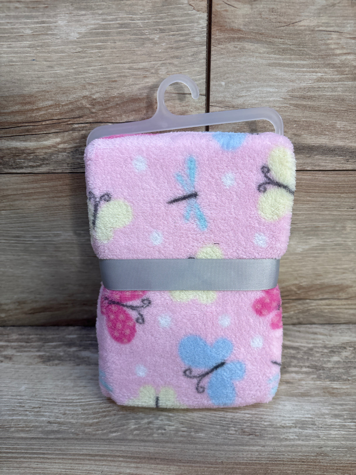 NEW Parent's Choice Plush Baby Blanket Pink