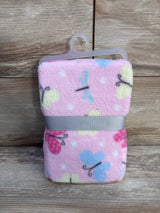 NEW Parent's Choice Plush Baby Blanket Pink